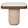 End Table Willox Beige including Glass by Richmond Interiors End Table Willox Beige including Glass by Richmond Interiors