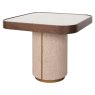 End Table Willox Beige including Glass by Richmond Interiors End Table Willox Beige including Glass by Richmond Interiors