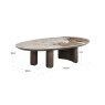 Langford Oval Coffee Table by Richmond Interiors Langford Oval Coffee Table by Richmond Interiors