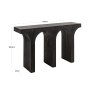 Console Ashford Dark Brown by Richmond Interiors Console Ashford Dark Brown by Richmond Interiors
