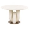 Dining Table Winslow White 135cm by Richmond Interiors