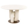 Dining Table Winslow White 135cm by Richmond Interiors