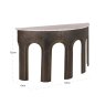 Console Sanchis Brass Antique by Richmond Interiors Console Sanchis Brass Antique by Richmond Interiors