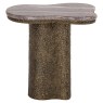 End Table Abandos Brass Antique by Richmond Interiors