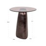 End Table Hayden Bronze by Richmond Interiors