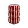 End Table Yalou Red by Richmond Interiors