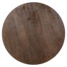 Revelin Round Bar Table 80cm (Dark Brown) by Richmond Interiors Revelin Round Bar Table 80cm (Dark Brown) by Richmond Interiors