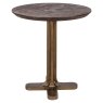 Revelin 75 x 75cm Round Bistro Table (Dark Brown) by Richmond Interiors Revelin 75 x 75cm Round Bistro Table (Dark Brown) by Richmond Interiors