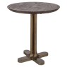 Bistro Table Revelin Dark Brown 75cm by Richmond Interiors