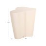 Outdoor End Table Urban Bloom Sandstone by Richmond Interiors Outdoor End Table Urban Bloom Sandstone by Richmond Interiors