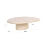 Outdoor Coffee Table Urban Bloom Sandstone by Richmond Interiors Outdoor Coffee Table Urban Bloom Sandstone by Richmond Interiors
