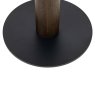Ritz 75 x 75cm Round Bistro Table (Brown) by Richmond Interiors Ritz 75 x 75cm Round Bistro Table (Brown) by Richmond Interiors