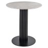 Nyon 75 x 75cm Round Bistro Table (Blush Beige) by Richmond Interiors