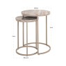 End Table Fairfax Clay (Set of 2) by Richmond Interiors End Table Fairfax Clay (Set of 2) by Richmond Interiors