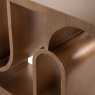 Console Alexander Jones Brushed Gold (Lugano) by Richmond Interiors Console Alexander Jones Brushed Gold (Lugano) by Richmond Interiors