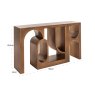 Console Alexander Jones Brushed Gold (Lugano) by Richmond Interiors Console Alexander Jones Brushed Gold (Lugano) by Richmond Interiors