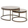 Cleo Coffee Table - Gold (Set of 2) by Richmond Interiors Cleo Coffee Table - Gold (Set of 2) by Richmond Interiors