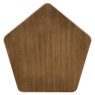 Sofa Side Table Hexa Brushed Gold by Richmond Interiors Sofa Side Table Hexa Brushed Gold by Richmond Interiors