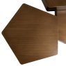 Hexa Coffee Table - Brushed Gold - (Set of 3) by Richmond Interiors Hexa Coffee Table - Brushed Gold - (Set of 3) by Richmond Interiors