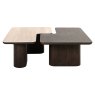 Coffee Table Nando Brown (Set of 2) by Richmond Interiors Coffee Table Nando Brown (Set of 2) by Richmond Interiors