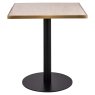 Brazza 70 x 70cm Bistro Table (Beige) by Richmond Interiors Brazza 70 x 70cm Bistro Table (Beige) by Richmond Interiors