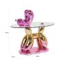 End Table Usha Pink by Richmond Interiors End Table Usha Pink by Richmond Interiors