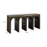 Console Les Arcs Brushed Gold by Richmond Interiors Console Les Arcs Brushed Gold by Richmond Interiors