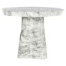 Outdoor Dining Table Rockyard White Marble Look 100cm by Richmond Interiors Outdoor Dining Table Rockyard White Marble Look 100cm by Richmond Interiors