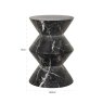 End Table Bosco Black by Richmond Interiors End Table Bosco Black by Richmond Interiors