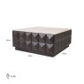 Claremont Coffee Table (Brown) by Richmond Interiors Claremont Coffee Table (Brown) by Richmond Interiors
