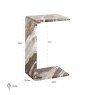 End Table Tovek Blush Beige by Richmond Interiors End Table Tovek Blush Beige by Richmond Interiors