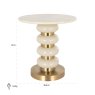 End Table Boann White by Richmond Interiors End Table Boann White by Richmond Interiors