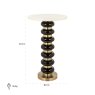 End Table Barbara Black by Richmond Interiors