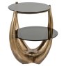 End Table Aida Gold by Richmond Interiors End Table Aida Gold by Richmond Interiors