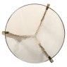 End Table Avery Gold by Richmond Interiors End Table Avery Gold by Richmond Interiors