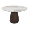 Dining Table Oberoy Blush Beige 130cm by Richmond Interiors