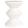 End Table Bloomstone White 35cm by Richmond Interiors
