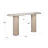 Console Coronel Blush Beige by Richmond Interiors Console Coronel Blush Beige by Richmond Interiors