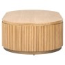 Belfort Natural Oak Coffee Table by Richmond Interiors Belfort Natural Oak Coffee Table by Richmond Interiors