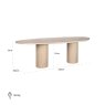 Dining Table Alexander Jones Beige (Renaissance) by Richmond Interiors Dining Table Alexander Jones Beige (Renaissance) by Richmond Interiors