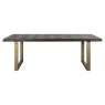 Dining Table Luxor Brown Diamond 230 by Richmond Interiors