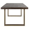 Dining Table Luxor Brown Diamond 230 by Richmond Interiors Dining Table Luxor Brown Diamond 230 by Richmond Interiors