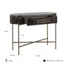 Console Luxor Brown by Richmond Interiors Console Luxor Brown by Richmond Interiors