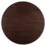Willow 80cm Round Bistro Table (Dark Brown) by Richmond Interiors Willow 80cm Round Bistro Table (Dark Brown) by Richmond Interiors