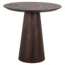 Willow 80cm Round Bistro Table (Dark Brown) by Richmond Interiors Willow 80cm Round Bistro Table (Dark Brown) by Richmond Interiors