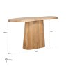 Console Riva Natural Oak by Richmond Interiors Console Riva Natural Oak by Richmond Interiors