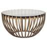 Coffee Table Volante Gold 84cm by Richmond Interiors Coffee Table Volante Gold 84cm by Richmond Interiors