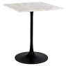 Carlten 65 x 65cm Bistro Table (Black / White) by Richmond Interiors Carlten 65 x 65cm Bistro Table (Black / White) by Richmond Interiors