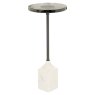 End Table Aurora White 27cm by Richmond Interiors End Table Aurora White 27cm by Richmond Interiors
