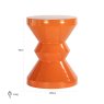 End Table Diablo Orange 35cm by Richmond Interiors End Table Diablo Orange 35cm by Richmond Interiors